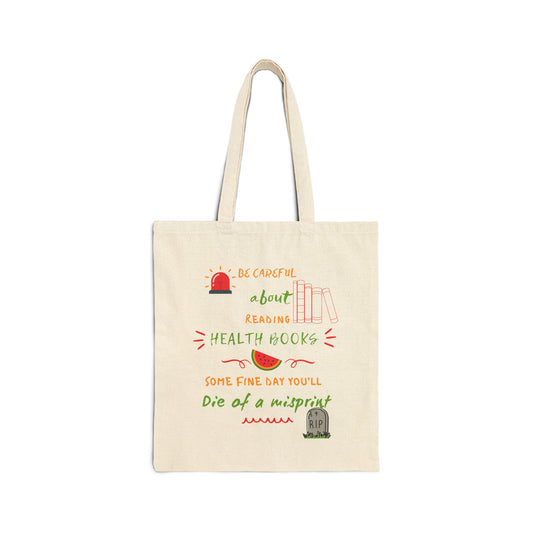 Cautionary Tales Cotton Tote Bag