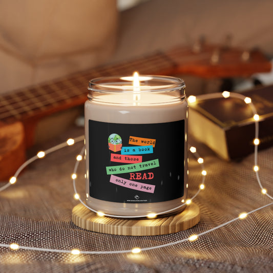 Journey Through Pages Candle