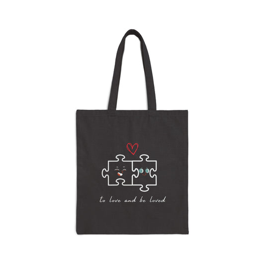 To be Loved Cotton Tote Bag