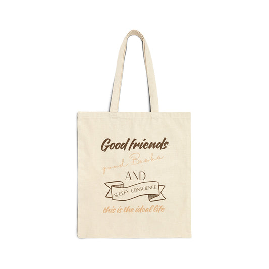 Ideal Life Cotton Tote Bag